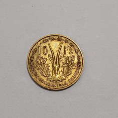 Africa Occidentala Franceza - 10 Francs 1956
