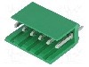 Conector pas semnal, 6 pini, pas pini 3.96mm, tata, TE Connectivity - 280611-1