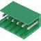 Conector pas semnal, 6 pini, pas pini 3.96mm, tata, TE Connectivity - 280611-1