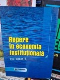 Repere in economia instutitionala Ion Pohoata