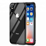 Husa iPhone X Magnetica 360 Negru Metal Sticla Anti-soc Zgarieturi