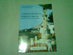 COMUNA PLOPANA JUDETUL BACAU - DORINEL ICHIM (MONOGRAFIE ETNO ISTORIA) foto