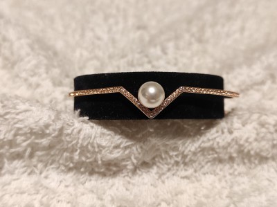 BRATARA SWAROVSKI cu PERLA stare IMPECABILA multiple MARCAJE cutie ORIGINALA foto