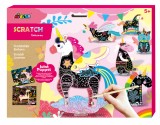 Cumpara ieftin Set creativ de razuit - Unicorni in miscare, Avenir