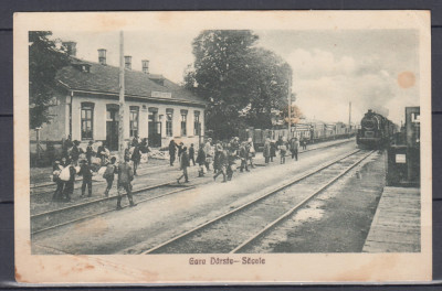 GARA DARSTE-SACELE TREN CIRCULATA 1932 foto