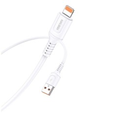 Cablu Date si Incarcare compatibil Iphone, USB la Lightning, KakuSiga 1 m, 2.4 A, Alb