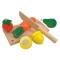 Set de joaca din lemn - Legume si fructe de taiat