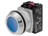 Comutator apăsare 30mm 1 NC NO NEF30-KNXY