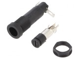 Clemă Panou 5x20mm 20A Neagră 250VAC