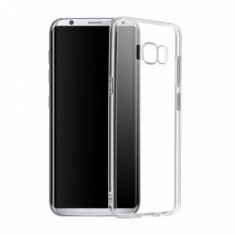 Pachet husa Samsung Galaxy S8 MyStyle slim transparenta cu folie de protectie gratis