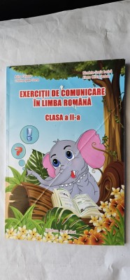 EXERCITII DE COMUNICARE IN LIMBA ROMANA CLASA A II A GRIGORE TOMA IONICA SERBAN , EDITURA ARS LIBRI foto