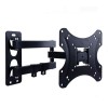 Suport TV Perete Reglabil 14-42 inch, VESA 75x75, 100x100, 35kg, Timeless Tools, Negru