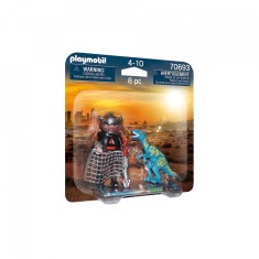 Playmobil - Set 2 Figurine - Dinozaur Si Cercetator