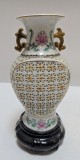 Vaza decorativa portelan traforat China II