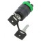 Comutator rotativ cu cheie 22mm 2 poziții negru ZB5AG8