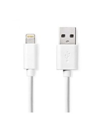 Cablu incarcator/date Apple Lightning 8-Pini - USB-A tata 1m 2.4A