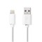 Cablu incarcator/date Apple Lightning 8-Pini - USB-A tata 1m 2.4A alb Nedis