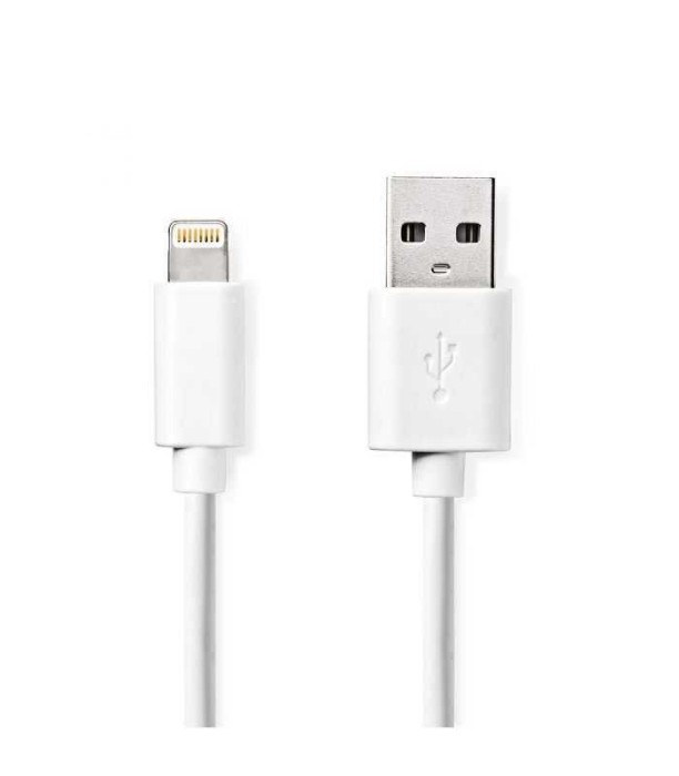 Cablu incarcator/date Apple Lightning 8-Pini - USB-A tata 1m 2.4A
