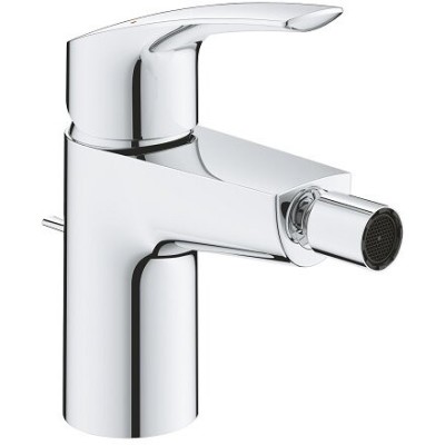 Baterie bideu monocomanda, cu ventil pop-up, crom, Grohe Eurosmart New foto