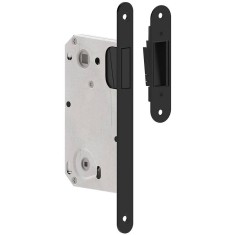 Broască magnetică negru mat 90/50 WC