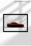 Poster Canvas cu Mașină Sport &ndash; Print Ne&icirc;nramat - Pasionați Auto - 1762 AMG GT63 PRO 2025 Orange | A3 (29.7 x 42 cm)