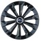 Set 4 capace roti Fame negru R14 pentru gama auto Subaru
