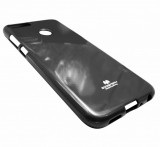 Husa silicon TPU Mercury Goospery Jelly negru sidefat pentru Huawei P Smart