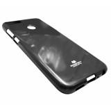Husa silicon TPU Mercury Goospery Jelly negru sidefat pentru Huawei P Smart