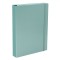 Mapă Cutie Carton, Model Verde Metalizat, Dimensiuni 23.5x4x31.5 cm, Cu Elastic