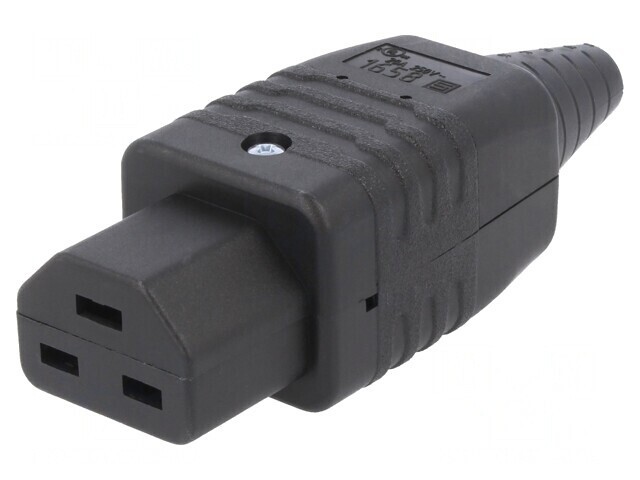 Conector Alimentare AC 16A 250V Mufă Mamă Drept IEC 60320