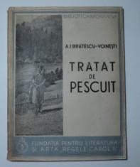 Tratat de pescuit, A.I. Bratescu Voinesti, 1938, Fundatiile Culturale Regale foto