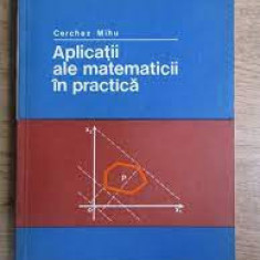 APLICATII ALE MATEMATICII IN PRACTICA - CERCHEZ MIHU