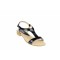 Sandale dama din piele naturala lacuita, foarte comode - S16NLACB