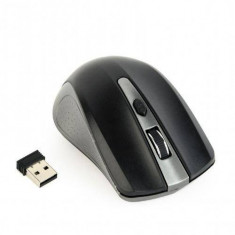 Mouse Wireless Gembird MUSW-4B-04 USB Black Grey foto