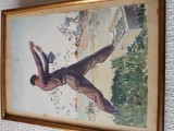 desen in culoare ,arta prolectcultista ,comunism