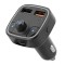 TNB Bluetooth FM transmitter + hands free kit and fast charge - Black &quot;FMCT08&quot; (timbru verde 0.18 lei)