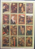 UMM AL QIWAIN. -PICTURI RELIGIOASE 1972-16 V.in coala mica -nedantelate-MNH.**UAQ 127