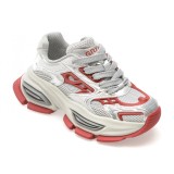 Pantofi sport GRYXX argintii, 69099, din material textil