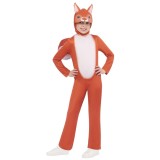 Costum Veverita KidMania&reg; pentru copii 110-116 cm 5-6 ani