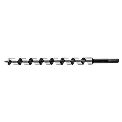 Burghiu spiralat pentru lemn 20x400 mm GRAPHITE 57H258 HardWork ToolsRange foto