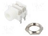 Conector jack, Jack 3,5mm, 2 contacte, mama, CLIFF - CL1384W