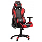 Cumpara ieftin Scaun gaming X Torin Serioux, 126-134 cm, piele sintetica, perne detasabile, manere reglabile, maxim 150 kg, Negru/Rosu