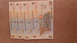 Bancnote 20 de lei ECATERINA TEODOROIU, SERIA A