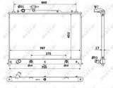 NRF 53904 Radiator, racire motor