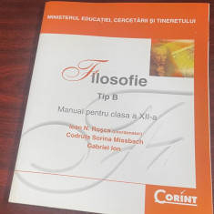 Filosofie Tip B ,manual clasa a XII-a