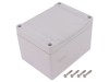 Carcasa Universala HAMMOND Policarbonat Gri Seria 1555 Dimensiuni 90x120x80mm UL 508