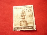 Serie Germania Deutsches Reich 1944 -1200 Ani oras Fulda , 1 val.sarniera