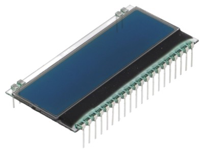 Afișaj LCD alfanumeric 16x2 albastru foto