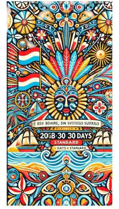 eSIM Bonaire, sint Eustatius and Saba, 20GB, 30 Days, Standard