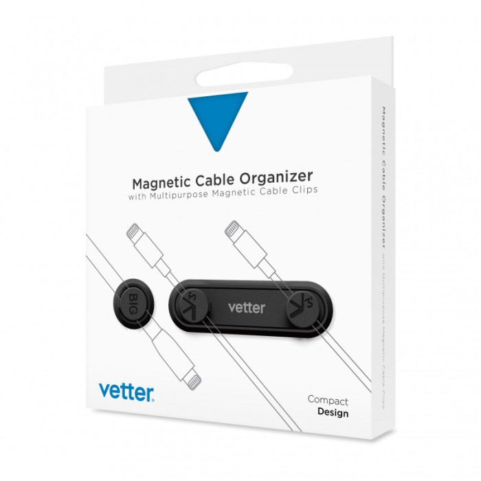 Cabluri si Adaptoare Vetter Magnetic Cable Organizer, with Multipurpose Cable Clips